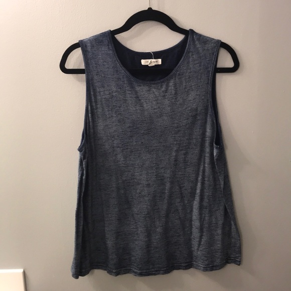 Tops - Navy blue tank top